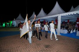 328 kontingen ikut eksebisi pesparawi dan lomba yanger Malut