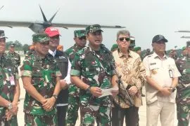 Indonesian Air Force welcome return of Garuda Task Force from Gaza