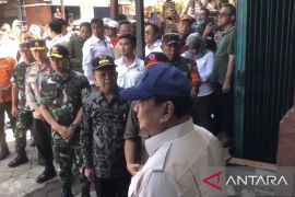 Presiden Prabowo tinjau langsung dampak banjir di Bali