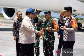 Dari Abu Dhabi, Presiden Prabowo tiba di Bali untuk cek dampak bencana