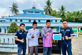 Masjid Nurul Janah Kundur semakin asri berkat PT Timah