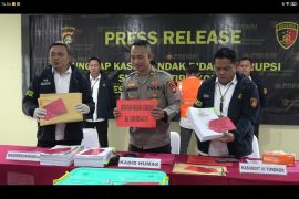 Polda Sumsel tetapkan dua tersangka korupsi pembangunan Stasiun Lahat