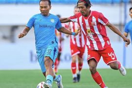 Persela tunduk 1-2 lawan Deltras di laga perdana Championship