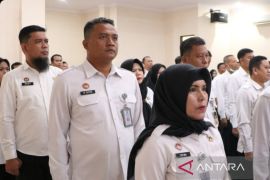 Kanwil Kemenkum Bengkulu ikuti Apel Bersama secara virtual, Otto Hasibuan sampaikan 3 catatan penting jaga netralitas