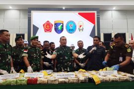 Pangdam XII/Tpr limpahkan 63,6 kg sabu kepada BNN Kalbar