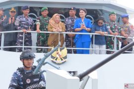 Danlanal Palu ajak Forkopimda Sulteng Joy Sailing di Teluk Palu