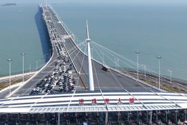 Jembatan Hong Kong-Zhuhai-Makau layani 90 juta perjalanan penumpang