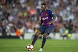 Eks bek Barcelona Samuel Umtiti umumkan gantung sepatu