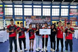 Jambi kirim tujuh atlet ikut Kejurnas Muaythai 2025 di Lombok
