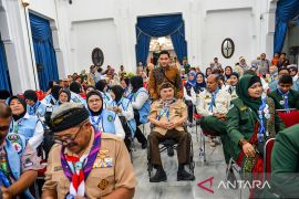 Pertemuan perkumpulan pramuka se Asia Pasifik di Bandung