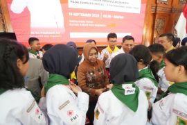 Wali Kota Mojokerto lepas kontingen Jumbara PMR x Jawa Timur