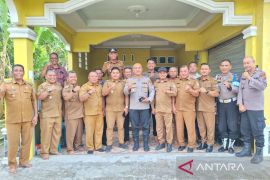 Kades dan Lurah Percut Sei Tuan dukung Kapolsek Medan Tembung ciptakan kamtibmas