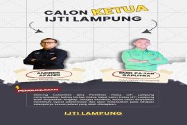 Dua calon resmi maju dalam pemilihan Ketua IJTI Lampung