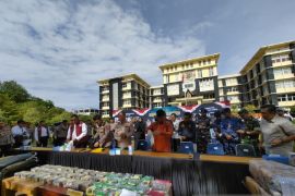 Polda Sumbar rilis pengungkapan kasus sabu-sabu 50 kilogram (Video)