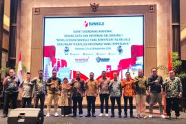 22 Bawaslu provinsi perkuat integrasi validasi data hadapi Pemilu 