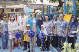 Loluna Baby renovasi taman bermain untuk anak dan keluarga