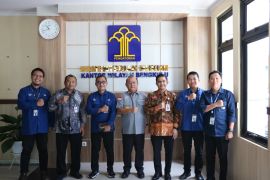 Kanwil Kemenkum Bengkulu terima kunjungan kepala TVRI Bengkulu, bahas potensi kerjasama publikasi dan penyiaran