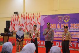 Kapolresta Bandarlampung sebut pramuka dapat bentuk penerus berintegritas