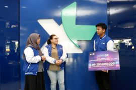 Pelanggan XL asal Jambi raih Rp 250 Juta dari Program Xtravaganza/FantAXIS