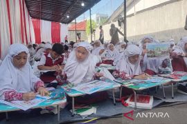 Pertamina kenalkan MotoGP Mandalika melalui lomba mewarnai  di Medan