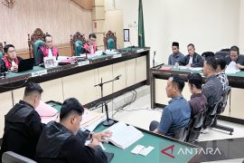 Mantan Kepala BRI Senakin jalani sidang transaksi fiktif Rp2,5 miliar