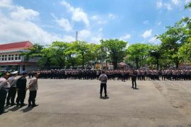 Polisi  siapkan pengamanan tiga titik strategis saat aksi demo di Pati