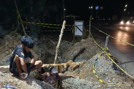 PDAM Tapin tuntas relokasi pipa demi proyek jalan nasional