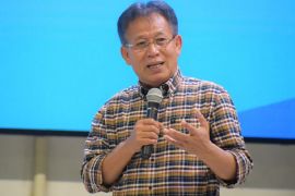 Perpustakaan Unimed gelar peluncuran dan bedah buku "Membangun Negeri dari Sekolah"