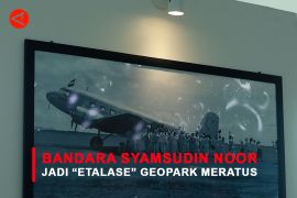 Feature - Bandara Syamsudin Noor jadi “etalase” Geopark Meratus Bagian 1