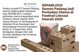 SEPABLOCK Semen Padang Jadi perhatian utama di Festival Literasi Daerah 2025