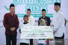 Baznas Kaltim Santuni 500 anak yatim dan dhuafa  di Yatim Fest 2025