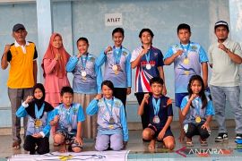 Delapan Atlet Mukomuko raih 15 medali Kejuaraan Renang