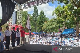 PMI Cianjur gelar pelatihan dan pelantikan 6.230 anggota PMR di Cibodas