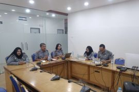 Kanwil Kemenkum Kalbar harmonisasi Raperkada Melawi bidang kesehatan dan pengadaan BLUD