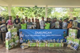 DSLNG gelar pelatihan analisis usaha pertanian jagung dan kesadaran keselamatan petani