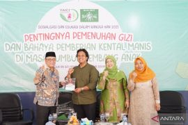 40 balita di Bantargebang Bekasi terima manfaat program pendampingan perbaikan gizi