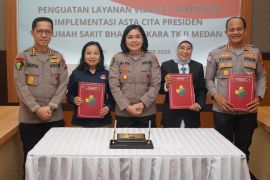 RS Bhayangkara Medan perkuat layanan visum ramah  perempuan dan anak