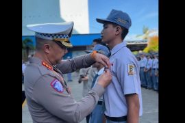 Ditlantas Babel gencar sosialisasikan keselamatan berlalu lintas di sekolah-sekolah