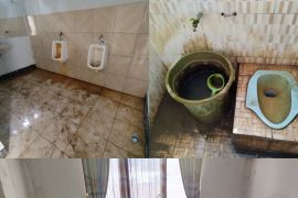 Kantor DPRD Dompu kumuh, jorok dan tak terawat