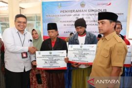 Pemprov Jatim bantu modal usaha 575 warga miskin di Bangkalan