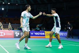 Hasil Korea Open 2025: Fajar/Fikri susul Jonatan Christie ke final