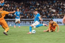 Napoli Pertahankan Rekor Sempurna Usai Tundukkan Pisa 3-2