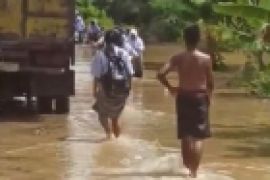 Pusdalops Sumut catat 135 rumah terdampak  banjir di Kabupaten Langkat