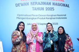 Ketua Dekranasda Langkat hadiri rakernas dekranas