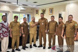 Plt Kaban BPBD Palas kunker ke BPBD Sumut