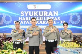 Kapolda Jambi hadiri syukuran Hari Lalu Lintas Bhayangkara 2025