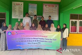 Dosen  Universitas Jambi latih optimalisasi literasi Al Quran di MI Nurun Najah