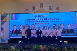 Banom Padel HIPMI Lampung dikukuhkan, jadi wadah baru pecinta olahraga