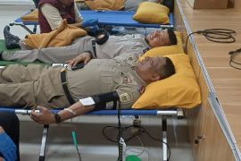 Peringati hari Hantaru ke-65, Kantor Pertanahan Kabupaten Pasaman berpartisipasi dalam aksi donor darah