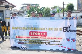 Daop 9 Jember tekan angka kecelakaan di 122 perlintasan tak terjaga